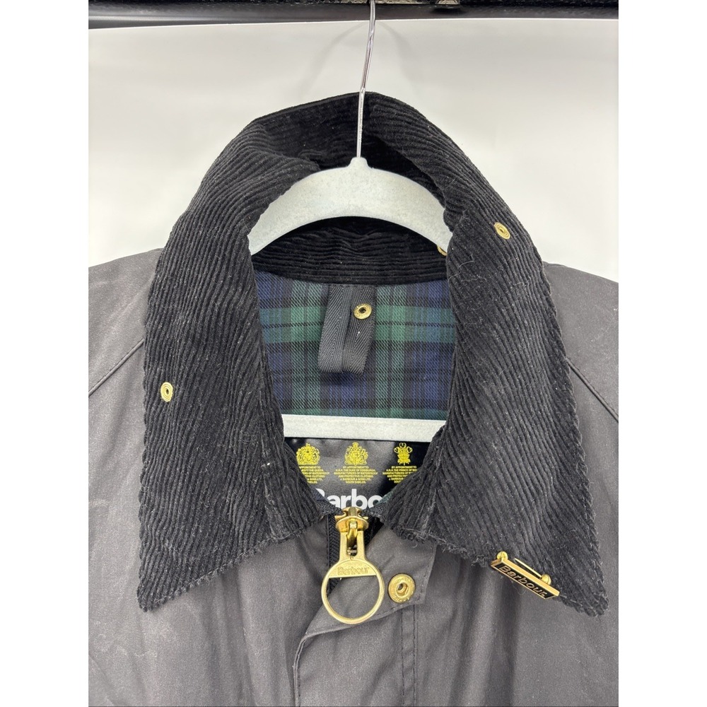 Barbour Bedale Thornproof Vintage A104 Black C48 Jacket Waxed Special Edition‎ - Picture 13 of 16